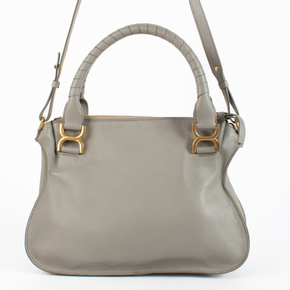 shop 100% authentic second hand Chloé Grey Marcie Medium Bag on Labellov.com