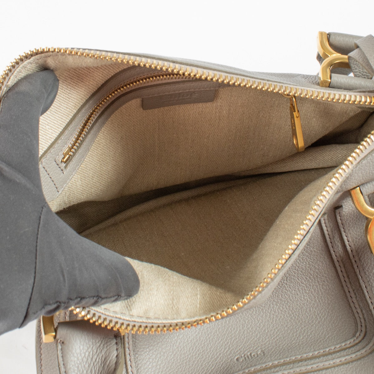shop 100% authentic second hand Chloé Grey Marcie Medium Bag on Labellov.com