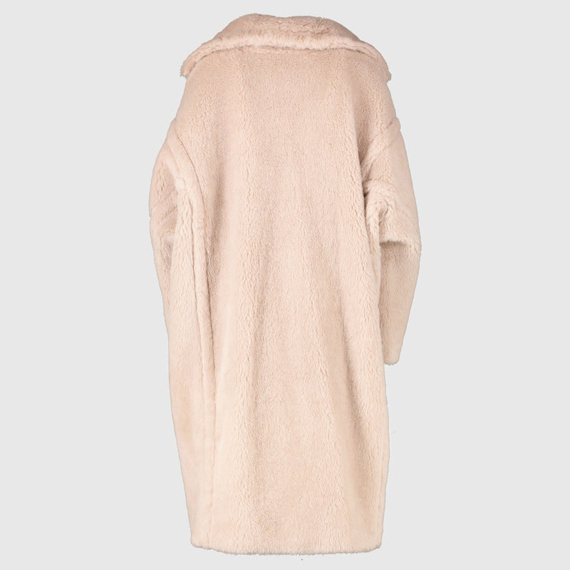 Max Mara Beige Tedgirl Teddy Coat - size M