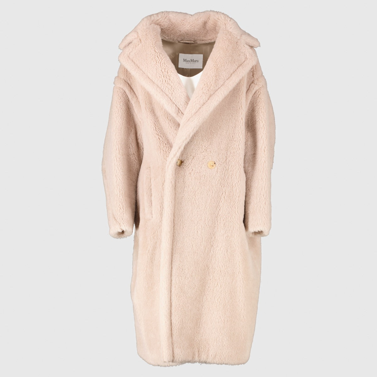 Max Mara Beige Tedgirl Teddy Jas - maat M