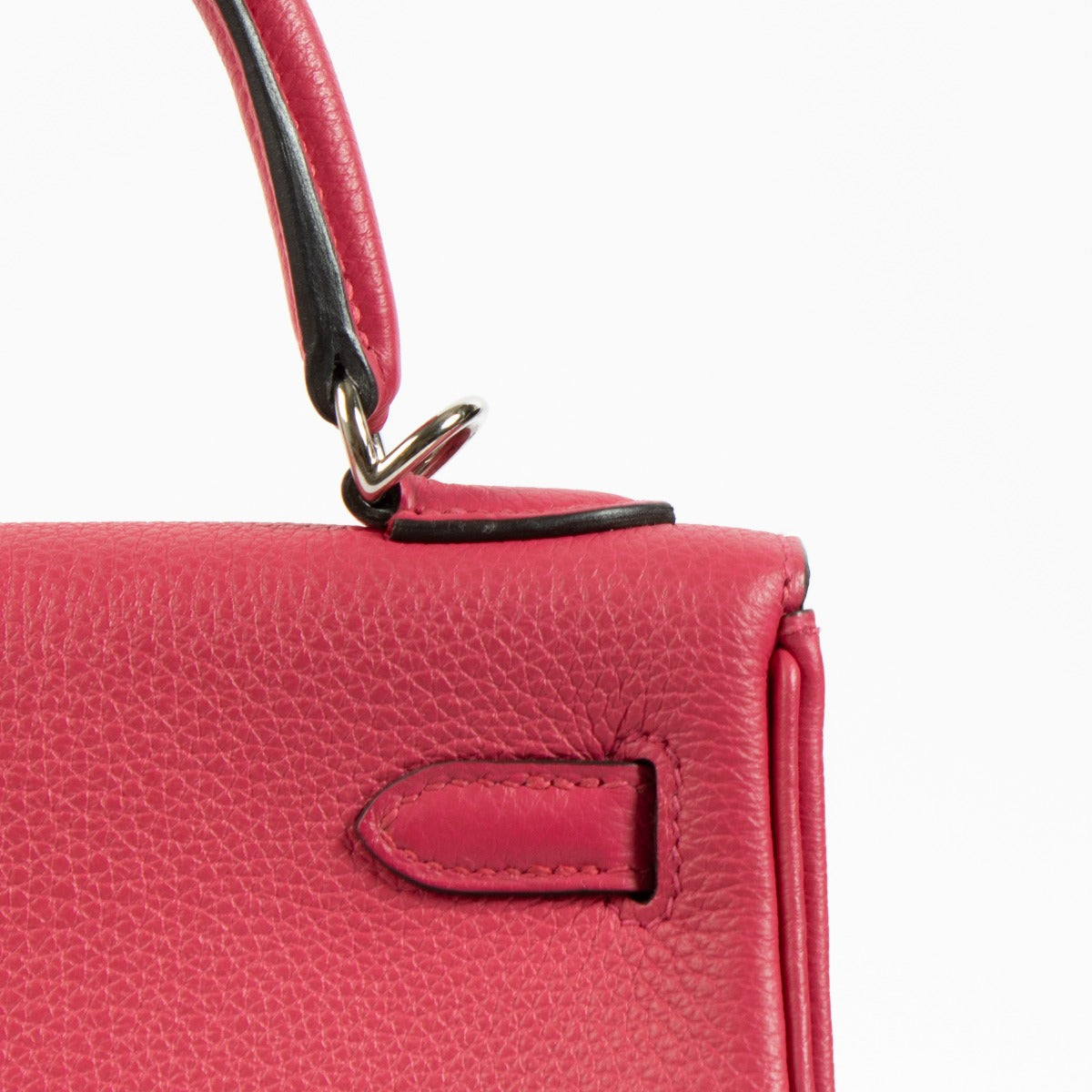 Shop 100% authentic secondhand Hermès Kelly 25 Rose Mexico Togo PHW on Labellov.com