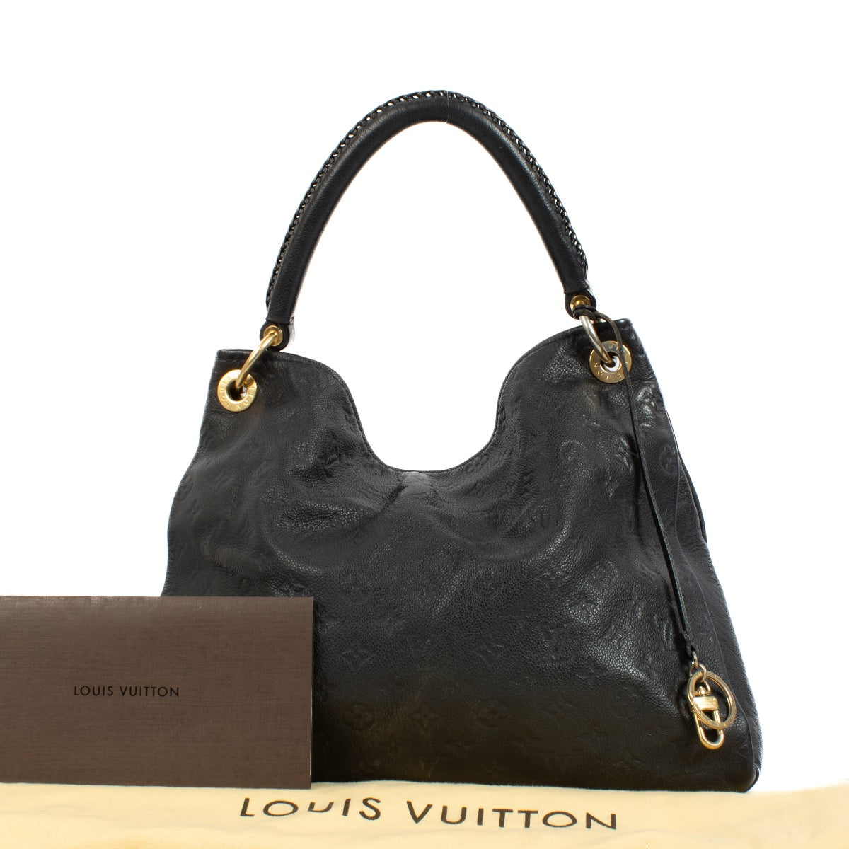 buy 100% authentic pre loved Louis Vuitton Blue Artsy Top Handle on Labellov.com