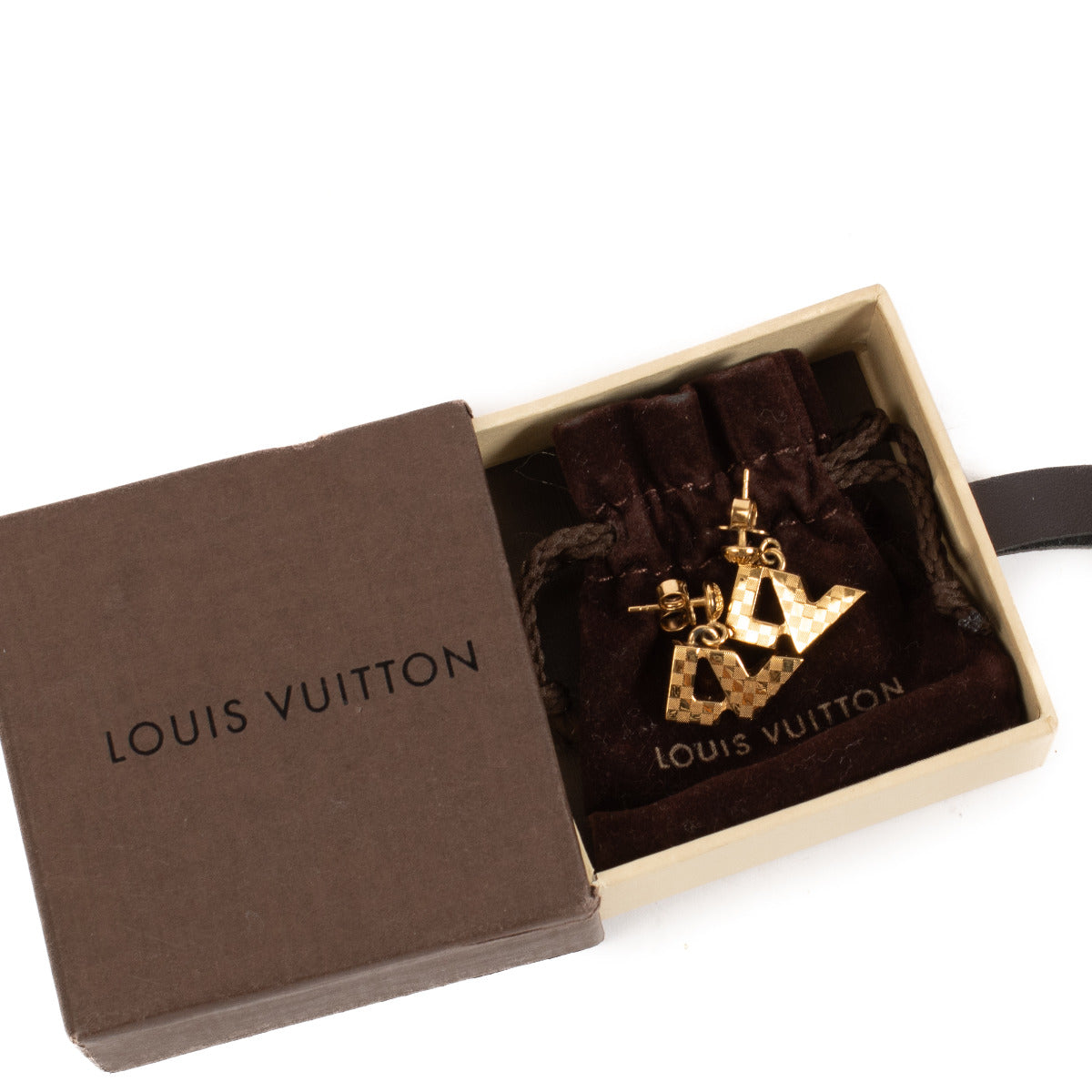 Louis Vuitton LV Initials Earrings
