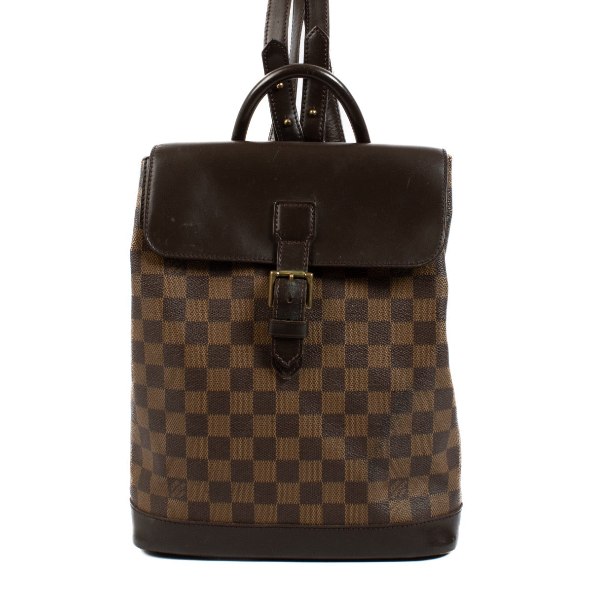 shop 100% authentic second hand Louis Vuitton Damier Ebene Soho Backpack on Labellov.com