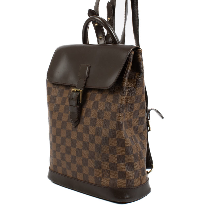 shop 100% authentic second hand Louis Vuitton Damier Ebene Soho Backpack on Labellov.com