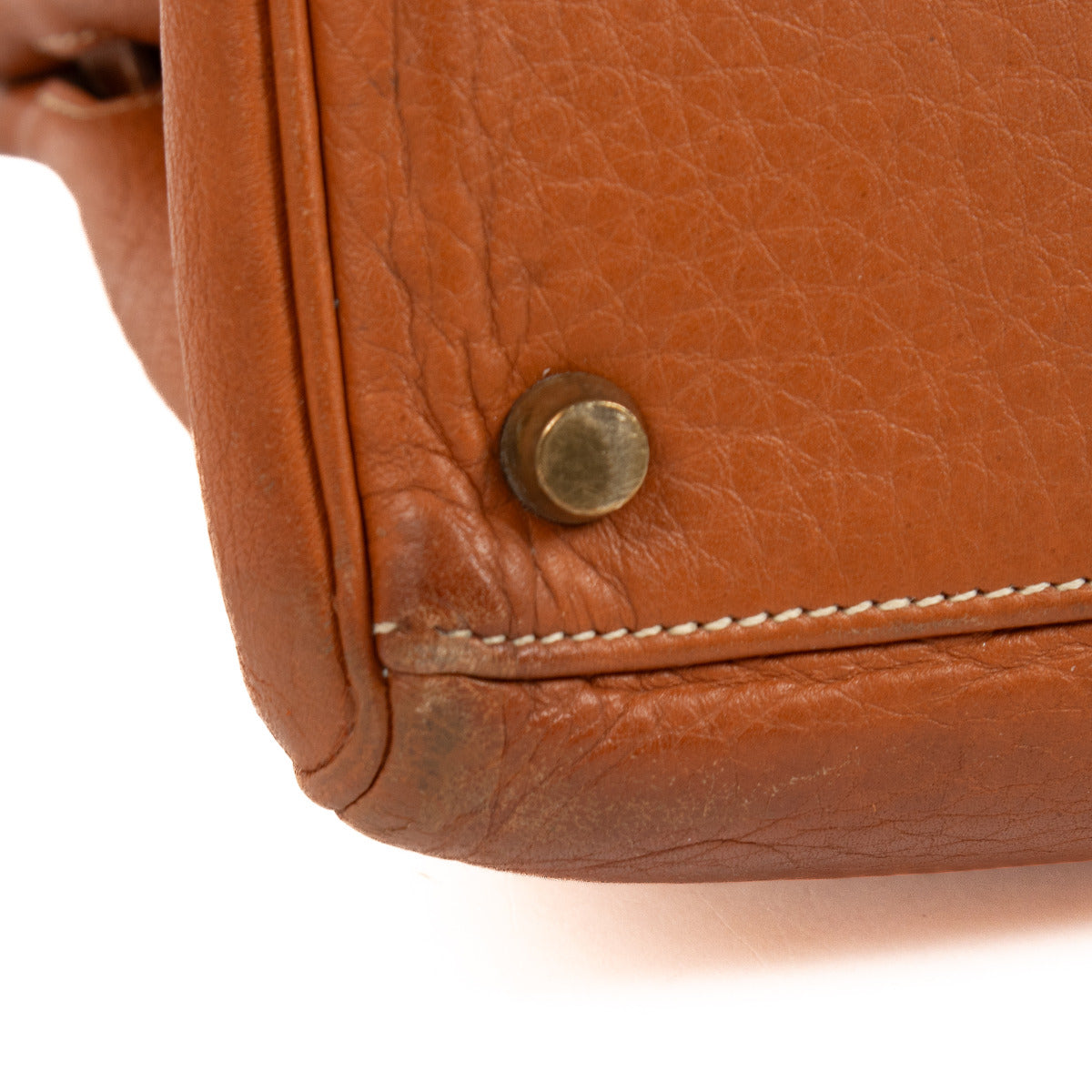 Hermès Vintage Kelly 32 Naturel Sable Fjord GHW