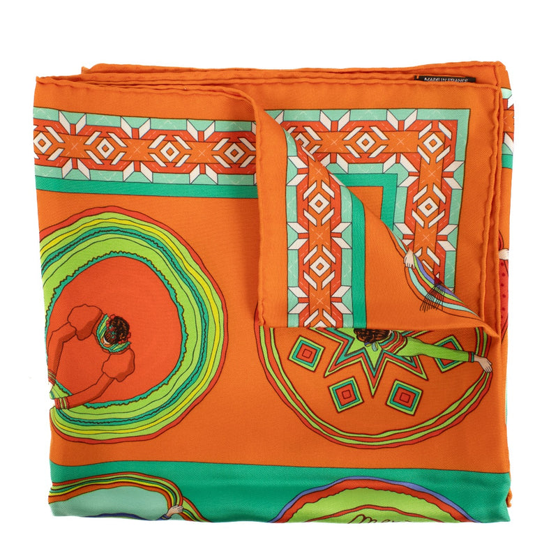 shop 100% authentic second hand Hermès Belles Du Mexique Carré 90 Silk Scarf on Labellov.com