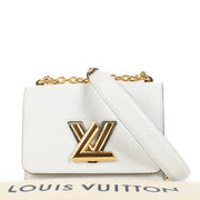 buy 100% authentic pre loved Louis Vuitton White Epi Leather Twist PM on Labellov.com