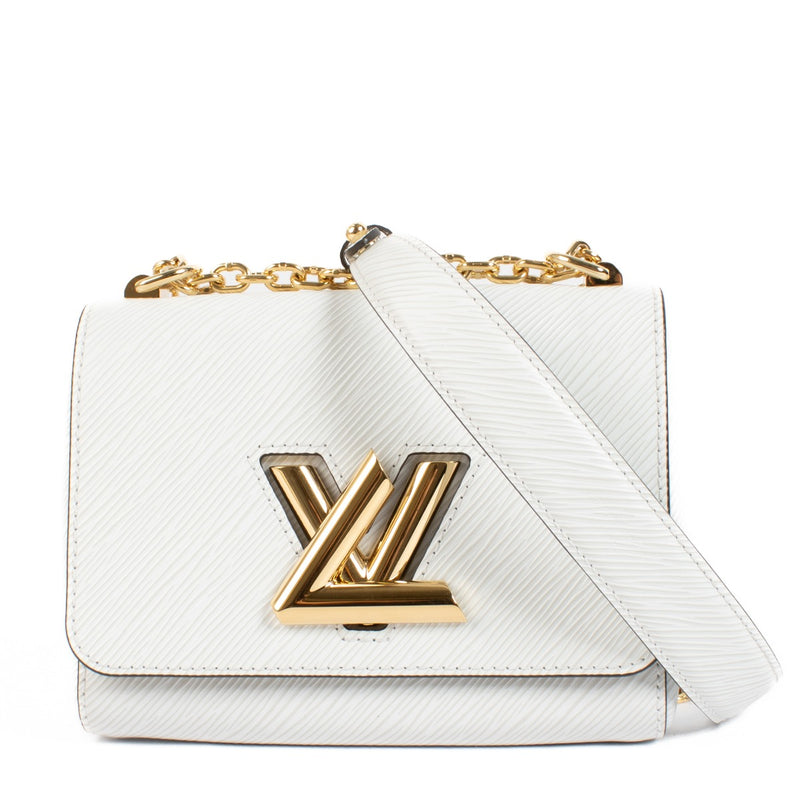 buy 100% authentic pre loved Louis Vuitton White Epi Leather Twist PM on Labellov.com