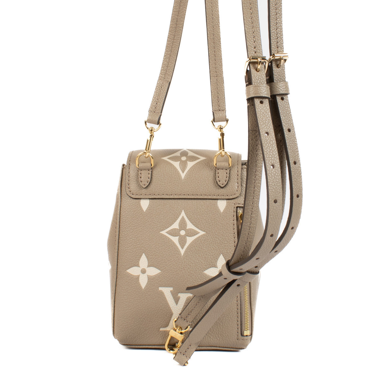 Louis Vuitton Tourterelle/Crème Monogram Empreinte Tiny Backpack