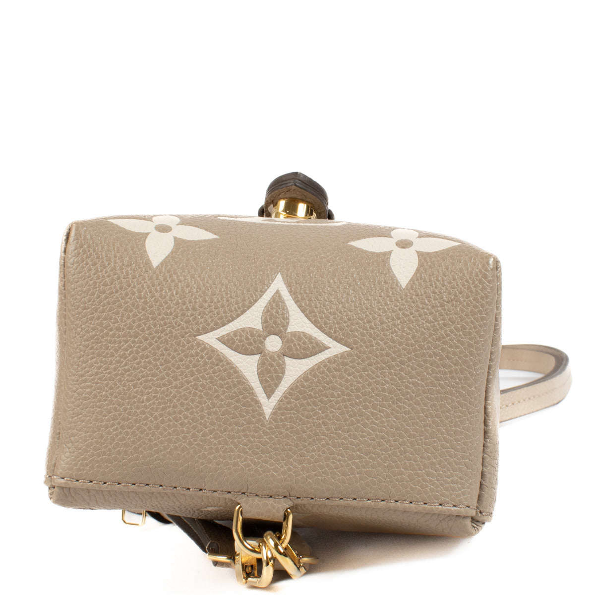 Louis Vuitton Tourterelle/Crème Monogram Empreinte Tiny Backpack