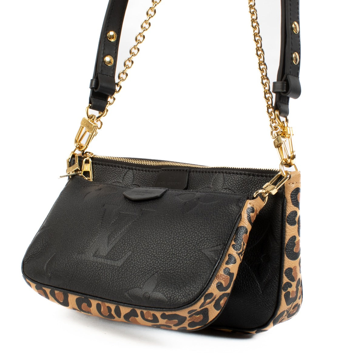buy 100% authentic secondhand Louis Vuitton Black Wild At Heart Multi Pochette Accessoires on Labellov.com