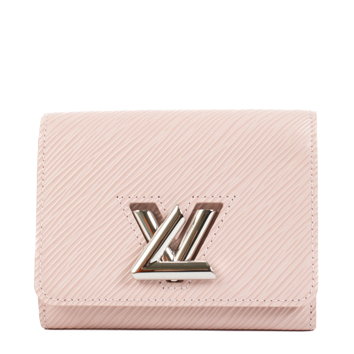 Portefeuille Louis Vuitton Rose Ballerine Epi Twist Comi