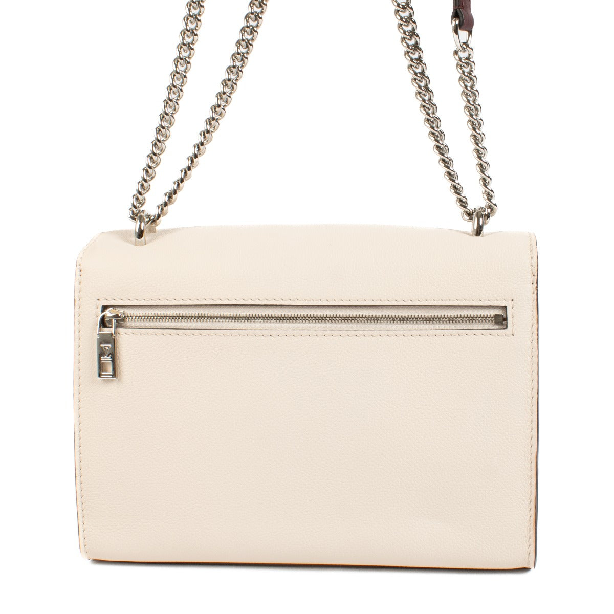 Sac à chaîne MyLockMe Louis Vuitton Rose soie/Quartz/Calla