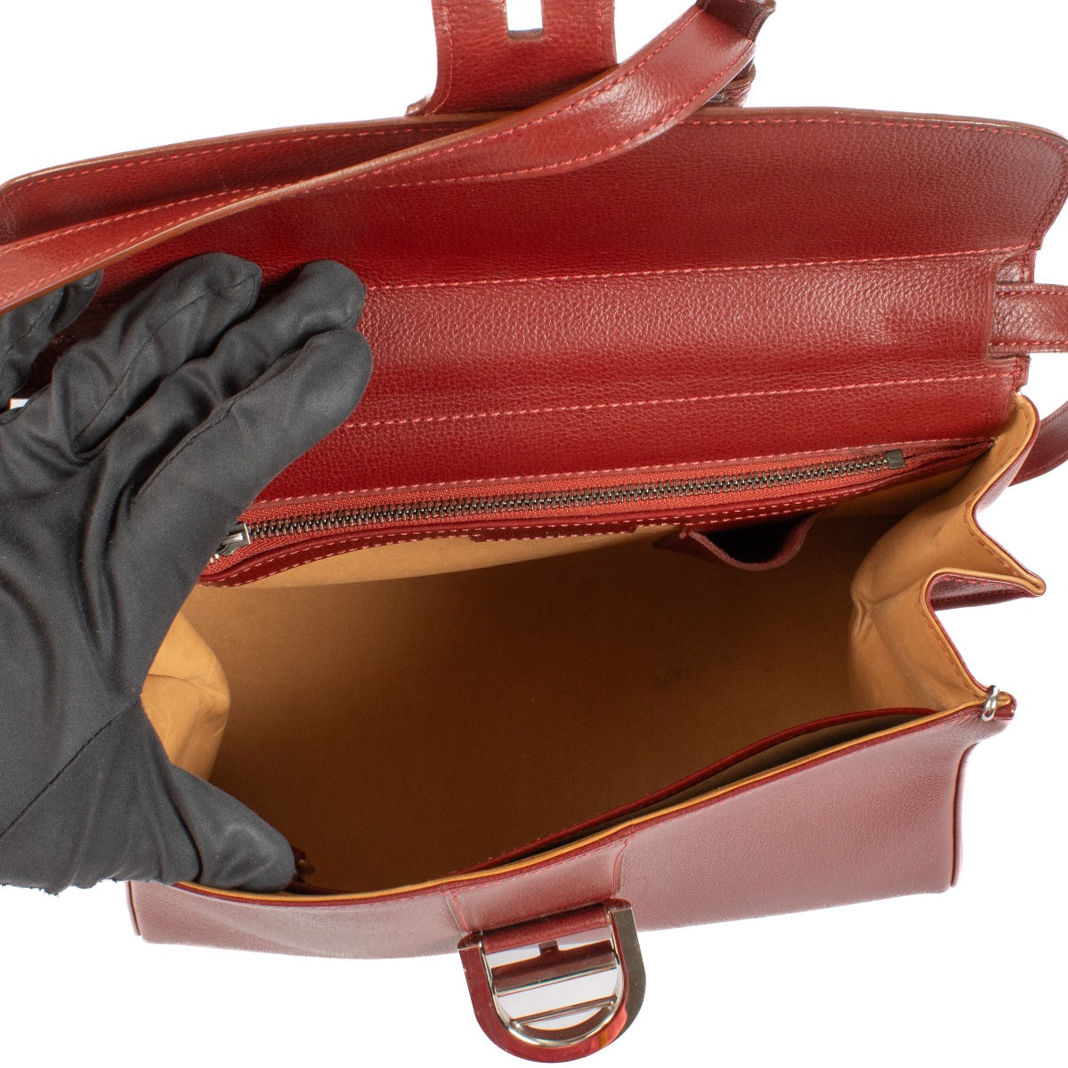 Delvaux Rosso Jumping Brillant MM