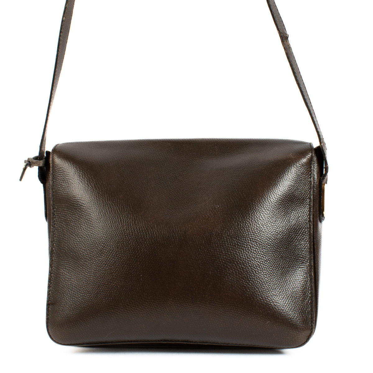 Delvaux Brown Bourgogne Shoulder Bag