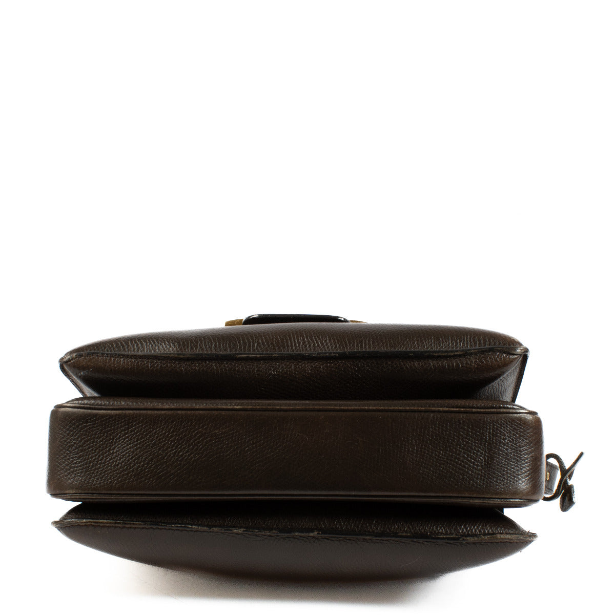 Delvaux Brown Bourgogne Shoulder Bag