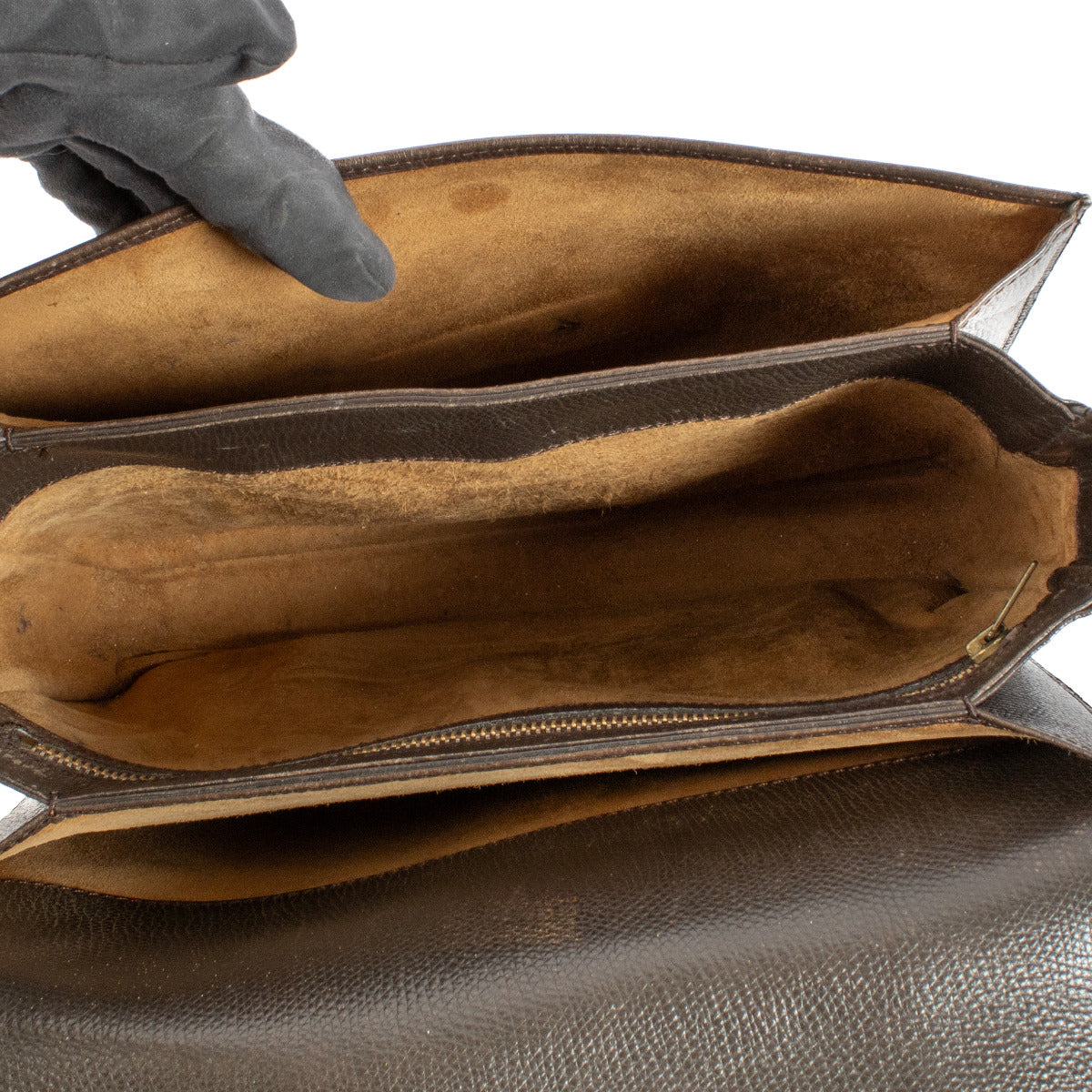 Delvaux Brown Bourgogne Shoulder Bag