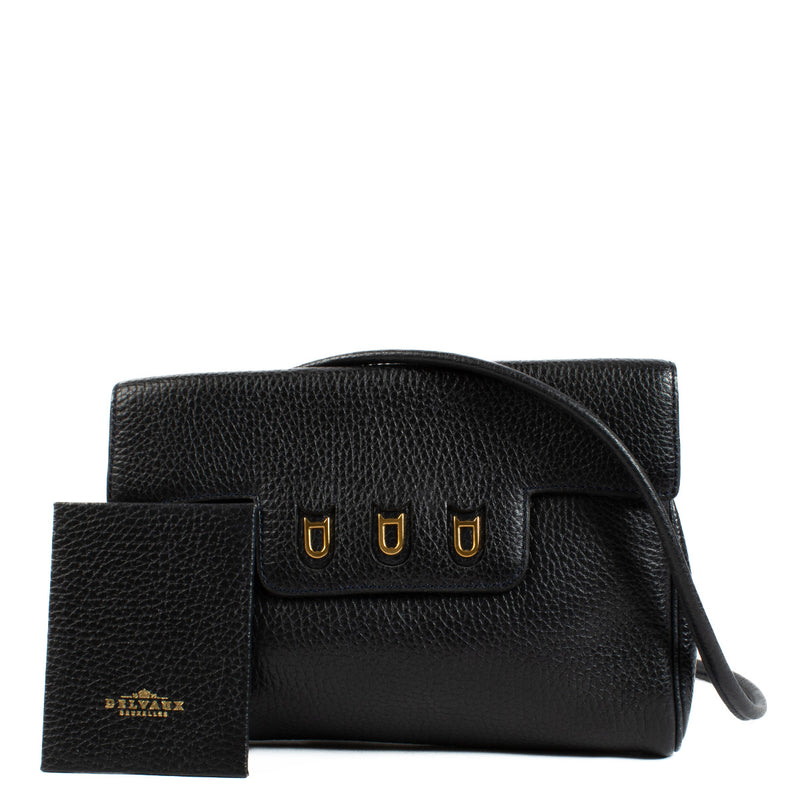 Delvaux Blue Mini Crossbody Bag