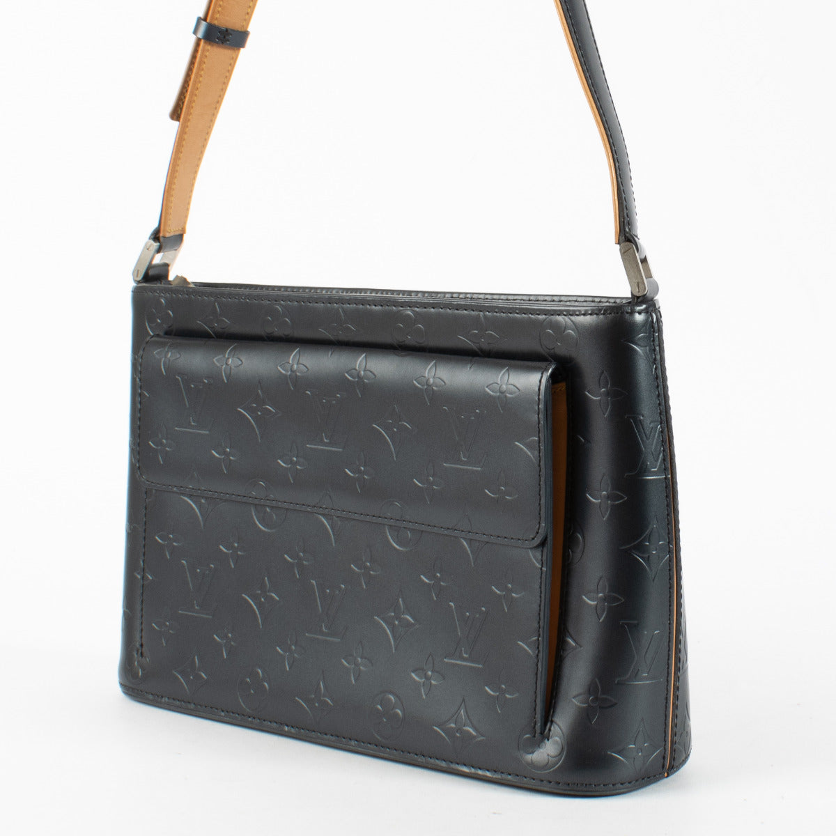 Louis Vuitton Blue Mat Alston Bag
