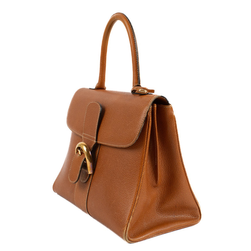 buy 100% authentic pre loved Delvaux Cognac Brillant MM on Labellov.com