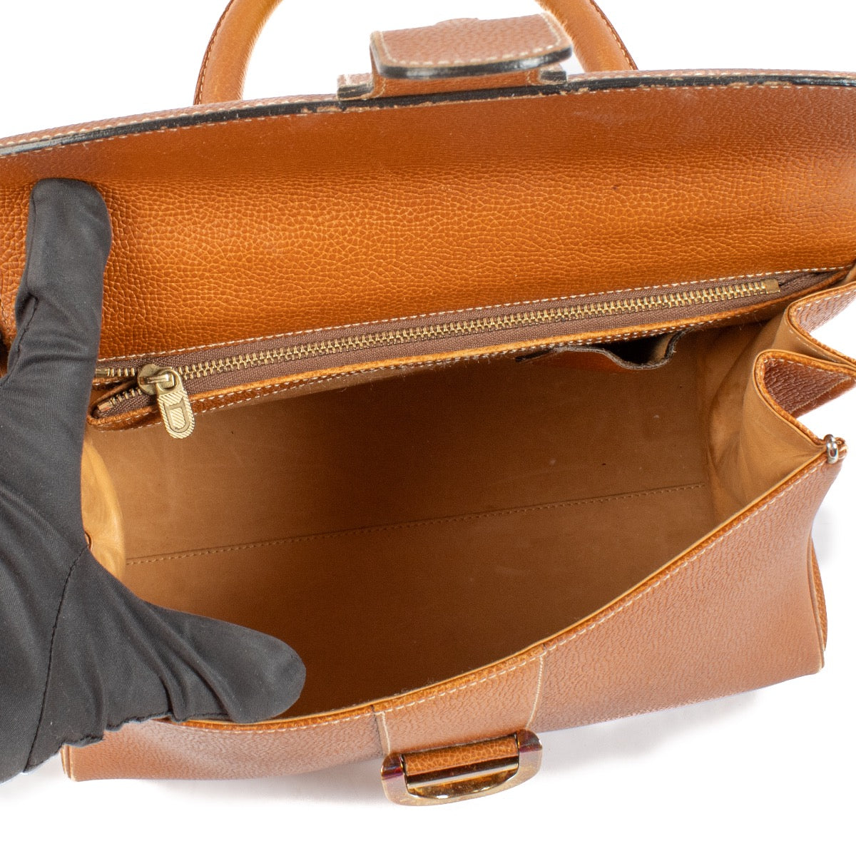 buy 100% authentic pre loved Delvaux Cognac Brillant MM on Labellov.com