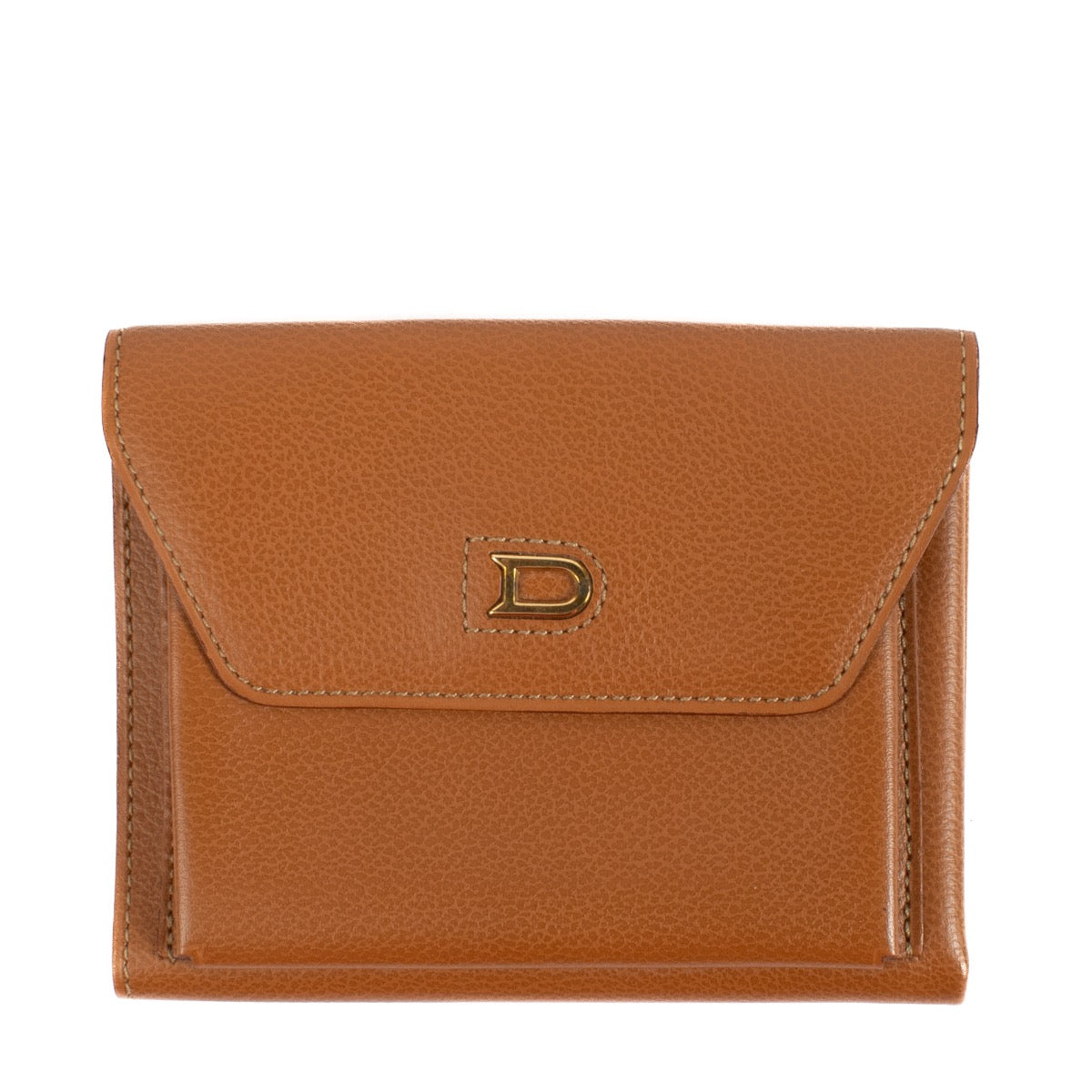 buy 100% authentic pre loved Delvaux Cognac Wallet on Labellov.com