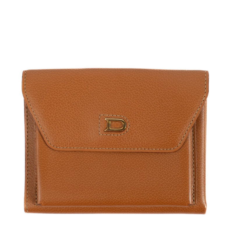 buy 100% authentic pre loved Delvaux Cognac Wallet on Labellov.com