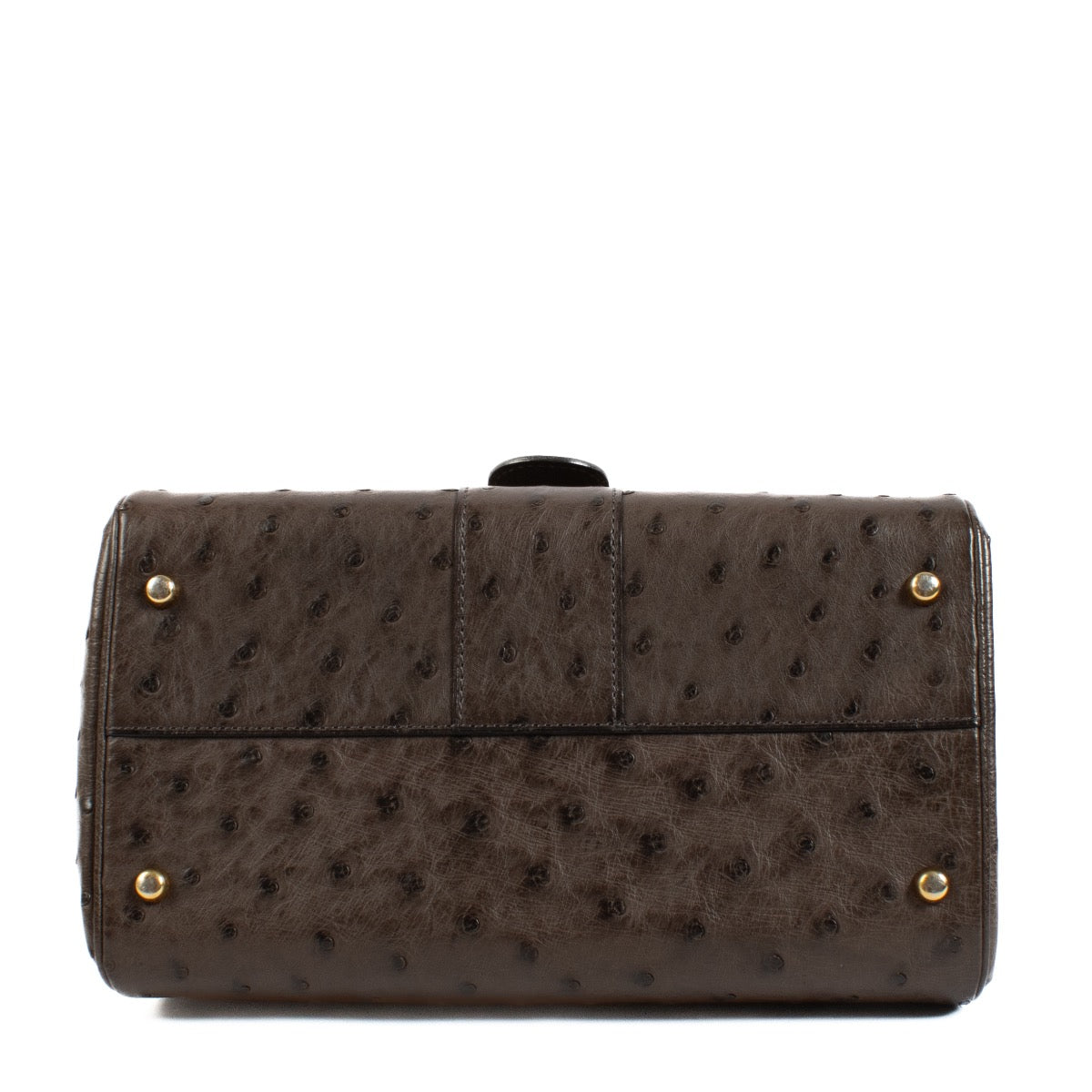 buy 100% authentic pre loved Delvaux Grey Ostrich Brillant PM on Labellov.com