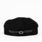 Authentic pre-loved Hermès Black Cashmere Hat - size 57 on Labellov.com