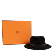 buy 100% authentic pre loved Hermès Black Hat - size 58 on Labellov.com