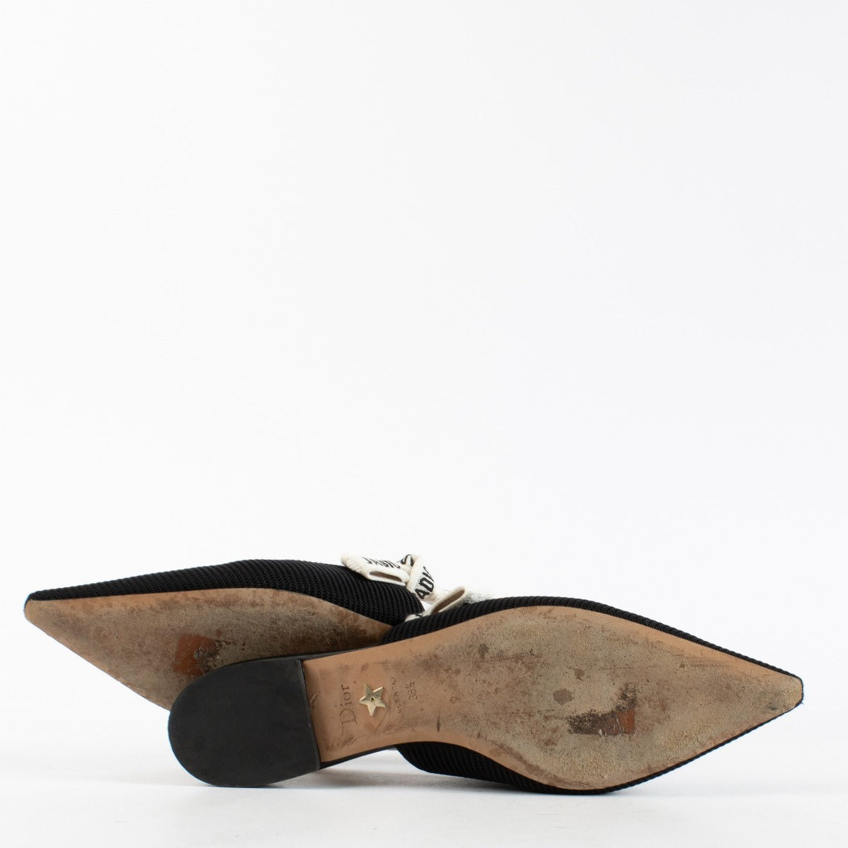 Chaussures plates à bride arrière Christian Dior J'Adior – Taille 38,5