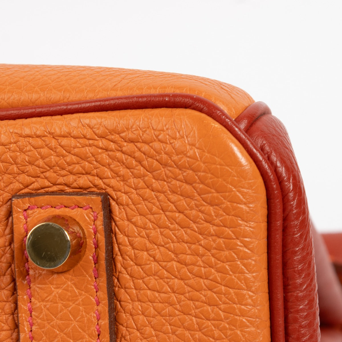 Hermès Birkin 35 HSS Feu/Rouge de Coeur Togo BGHW