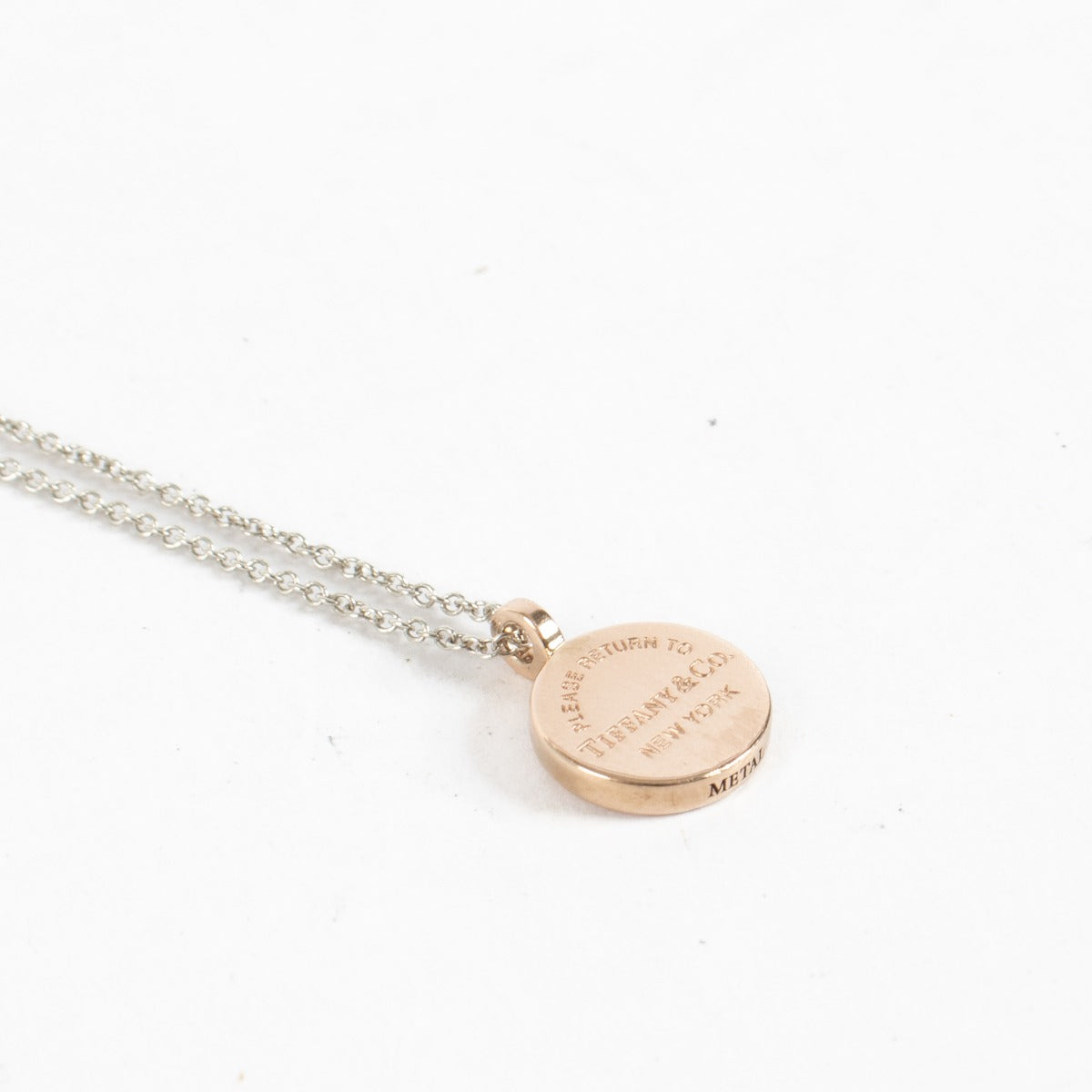 Authentic pre-loved Tiffany & Co Metal Return To Tiffany Necklace on Labellov.com
