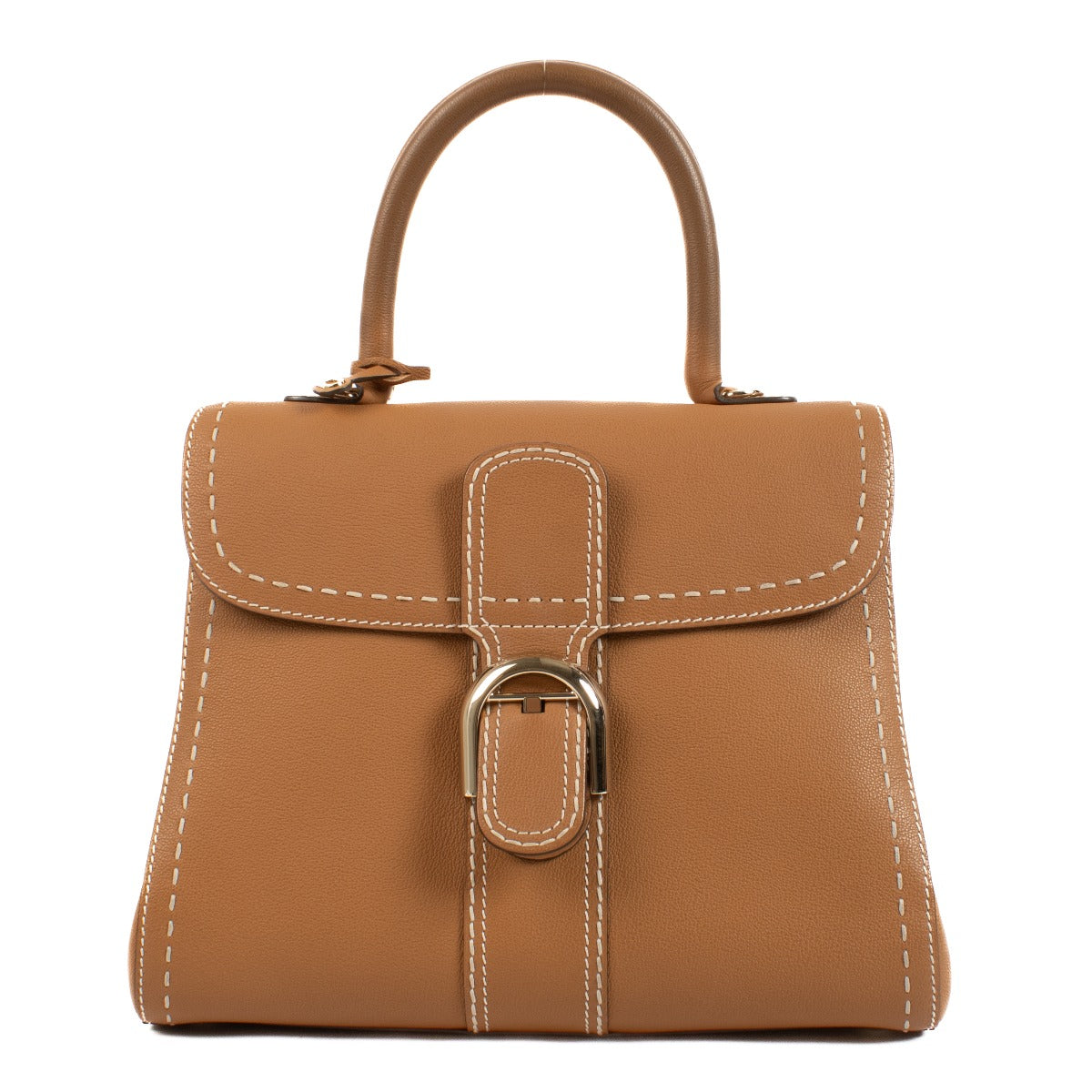 Delvaux Vegetal Brillant MM Surpiqué