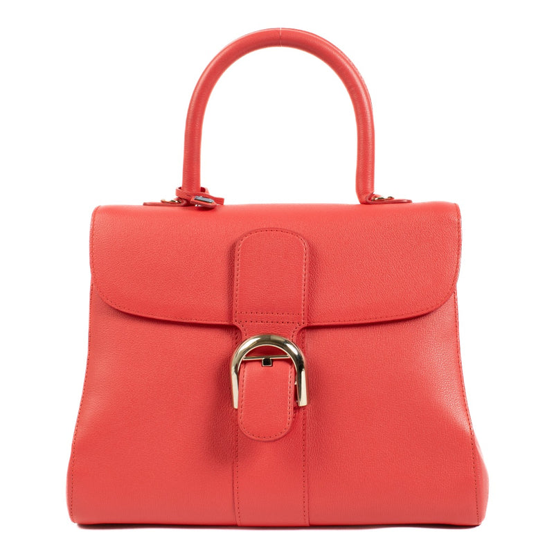 Delvaux Rose Candy Rodeo Calf Brillant MM Bag