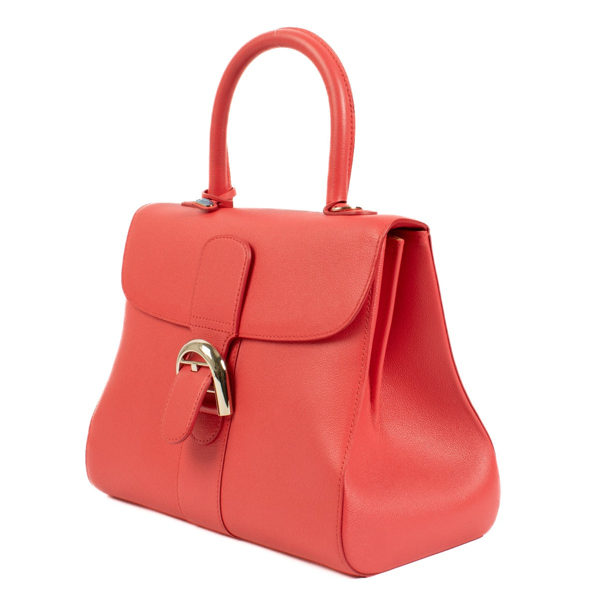 Delvaux Rose Candy Rodeo Calf Brillant MM Bag