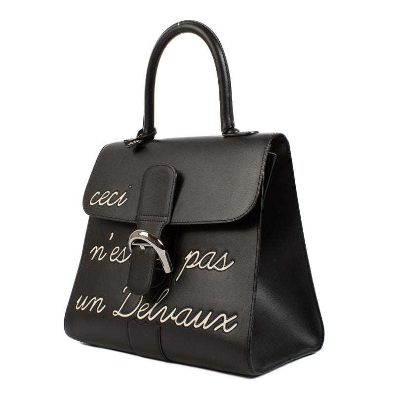 Delvaux Black Brillant L'Humour MM