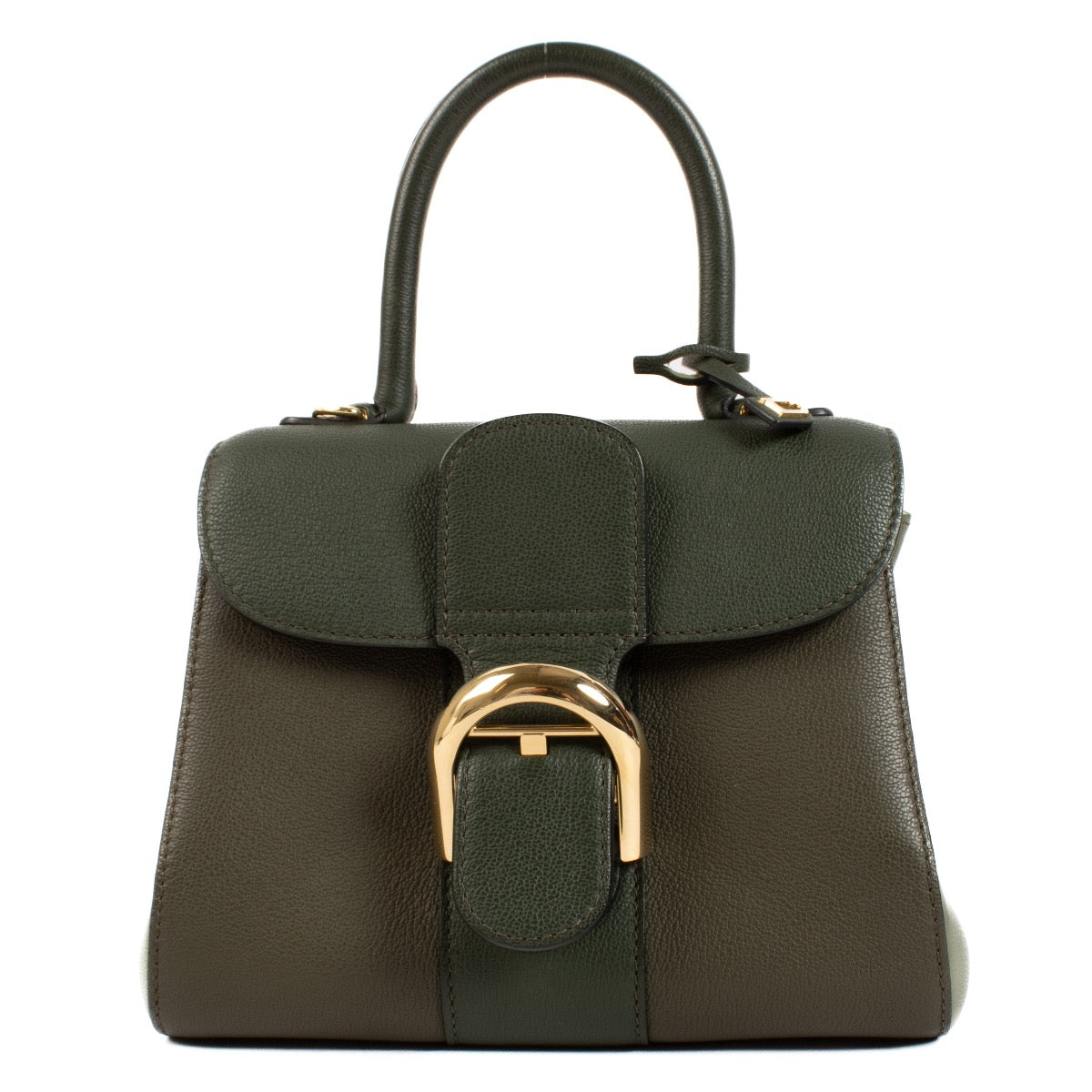 buy 100% authentic pre loved Delvaux Kaki Camaieux Brillant Mini on Labellov.com