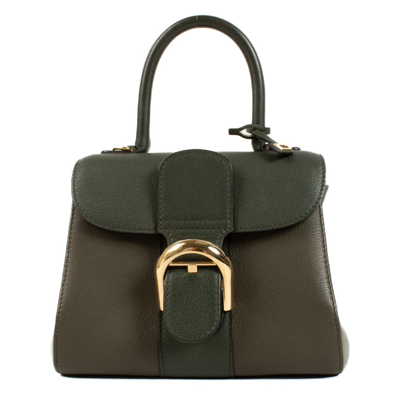 buy 100% authentic pre loved Delvaux Kaki Camaieux Brillant Mini on Labellov.com