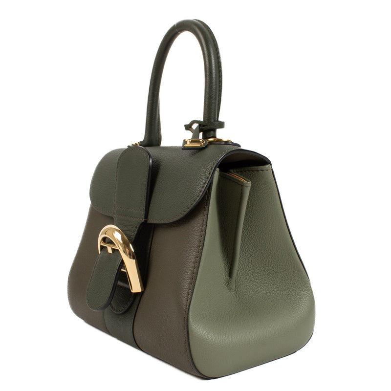buy 100% authentic pre loved Delvaux Kaki Camaieux Brillant Mini on Labellov.com