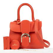 Shop 100% authentic Delvaux Corail Box Calf Brillant Mini on labellov.com