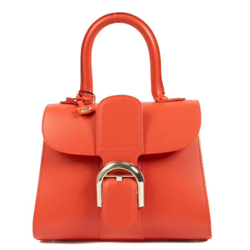 Shop 100% authentic Delvaux Corail Box Calf Brillant Mini on labellov.com