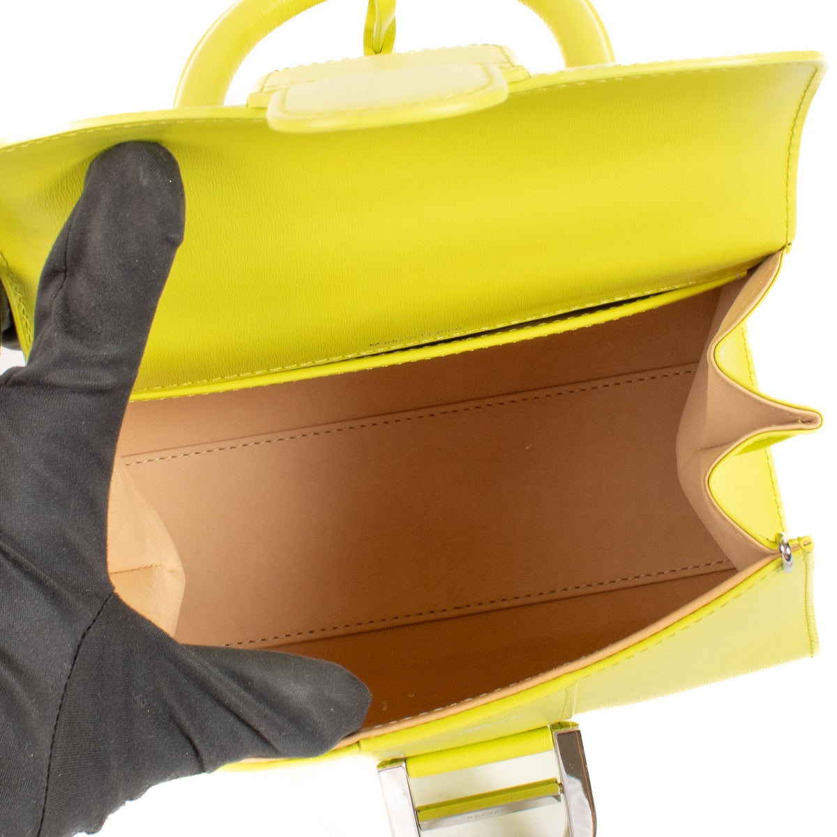 buy 100% authentic pre loved Delvaux Yellow Box Calf Brillant Mini on Labellov.com