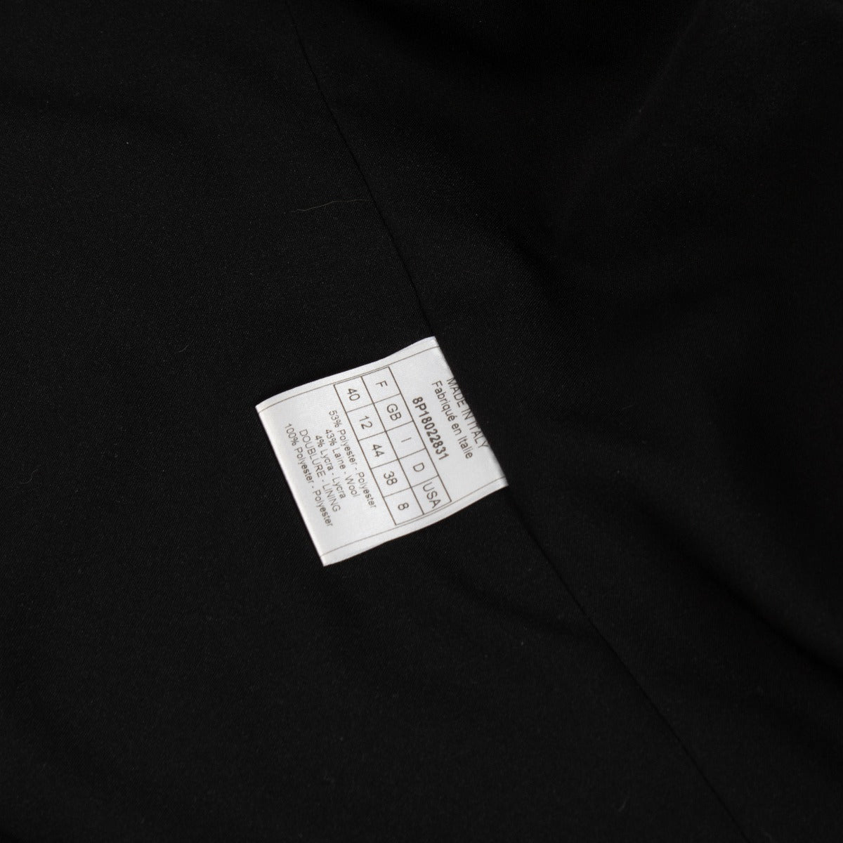 Christian Dior Blazer Noir - Taille FR40