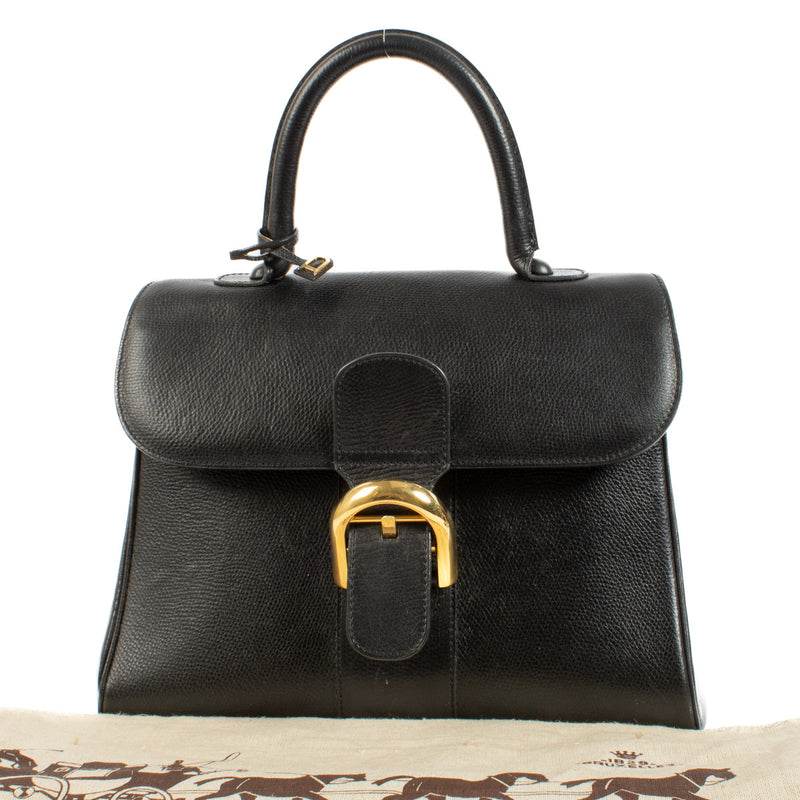 Delvaux Black Brillant MM