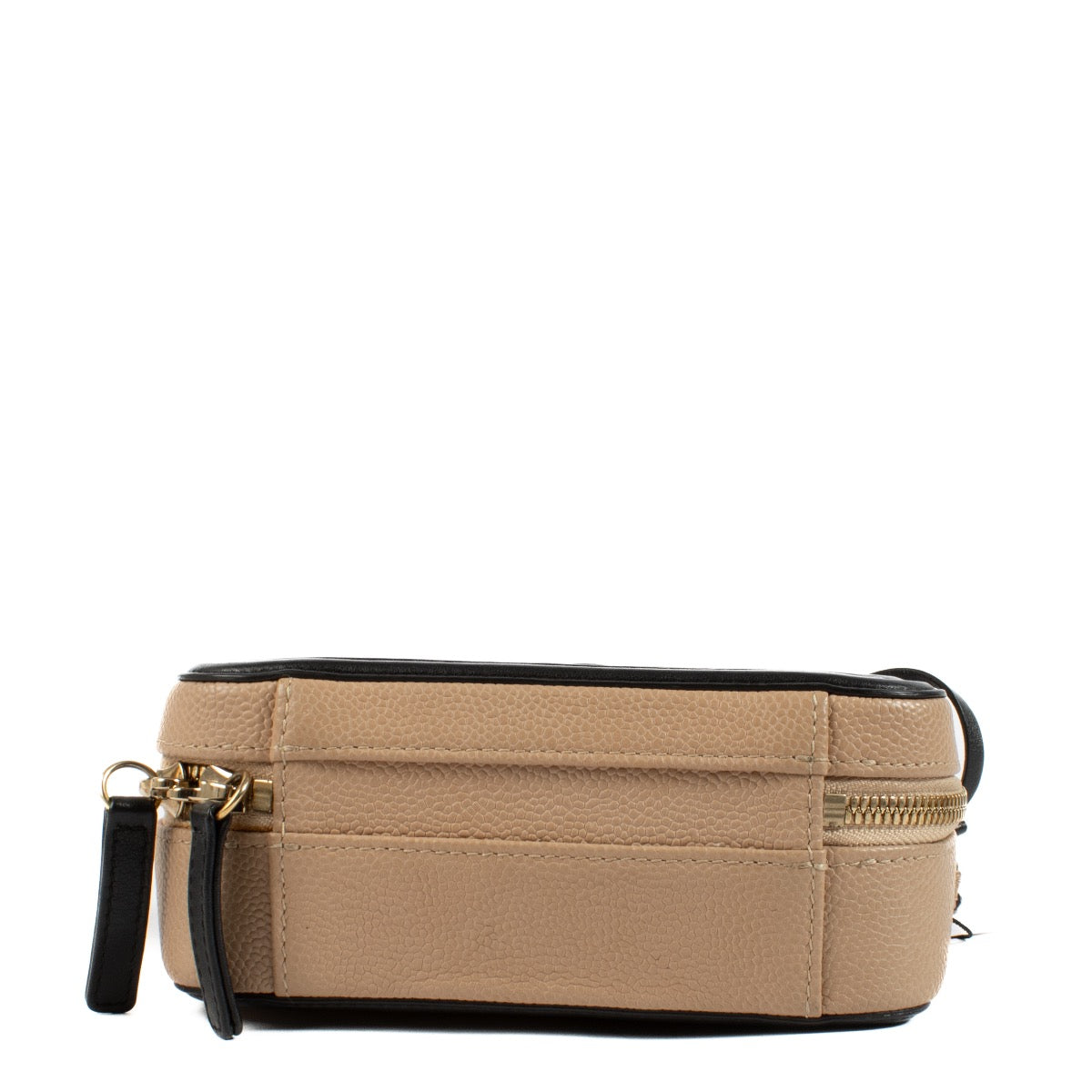 Shop 100% authentic second hand Chanel Beige And Black Vanity Bag on Labellov.com