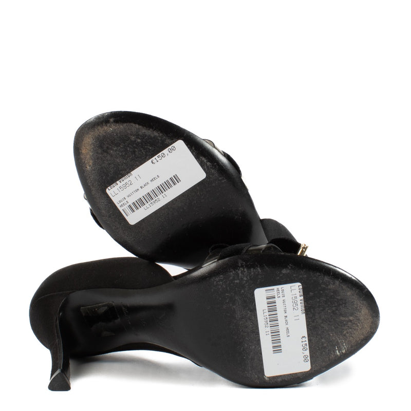 Shop 100% authentic second hand Louis Vuitton black Heels on labellov.com