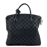 Buy authentic second hand Louis Vuitton Bicolor Blue Rubber Addiction LockIt MM Bag at Labellov.com