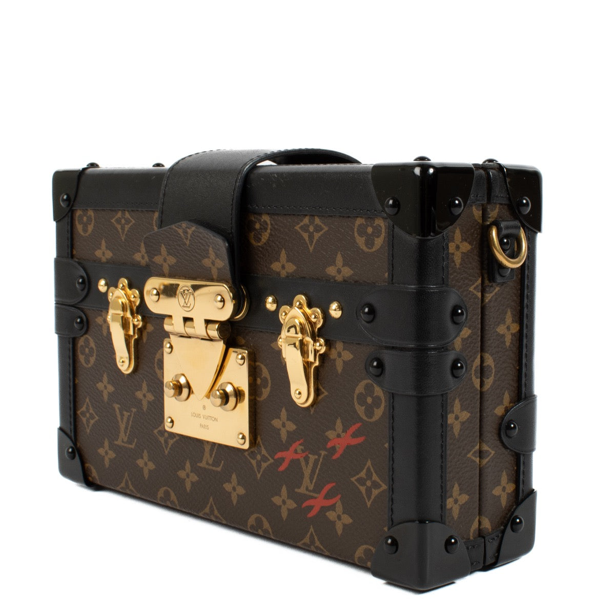 Buy authentic second hand Louis Vuitton Monogram Canvas Petit Malle Clutch Bag at Labellov.com